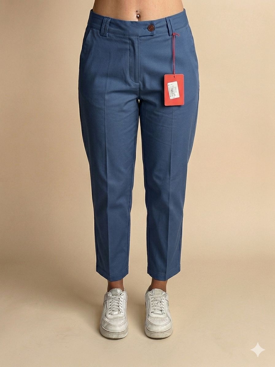 Pantaloni in cotone tessuto brayan