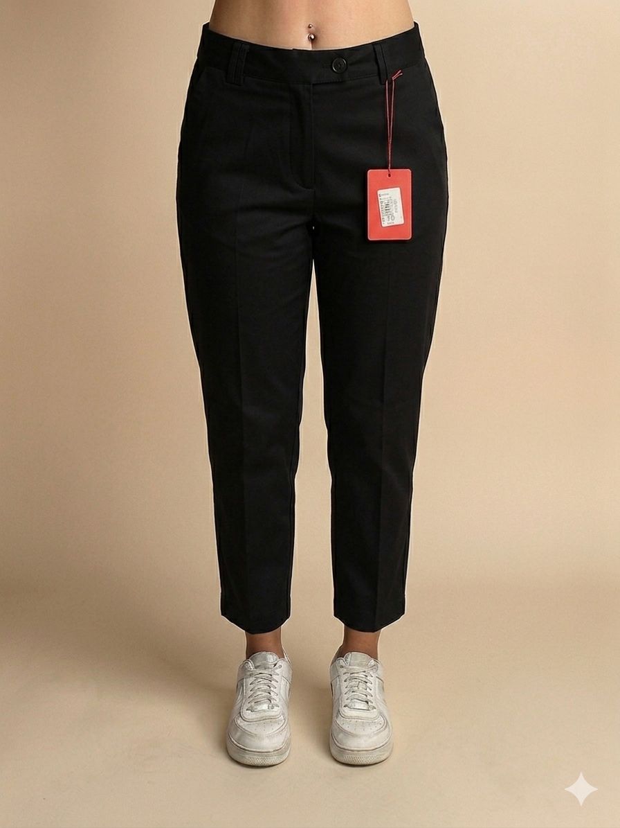 Pantaloni in cotone tessuto brayan