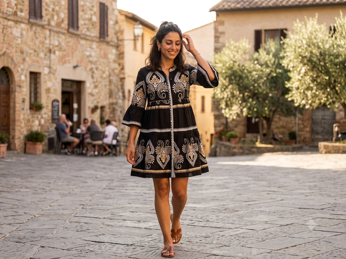 Vestito stile Positano