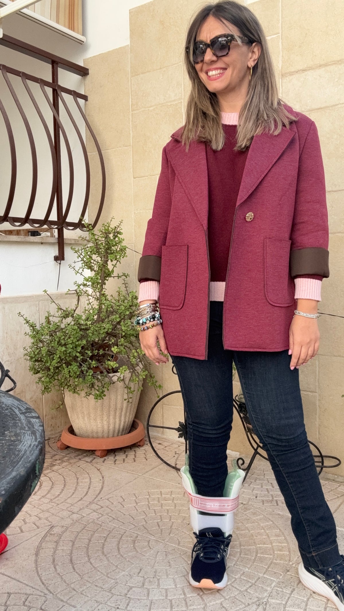 Cappotto in neoprene